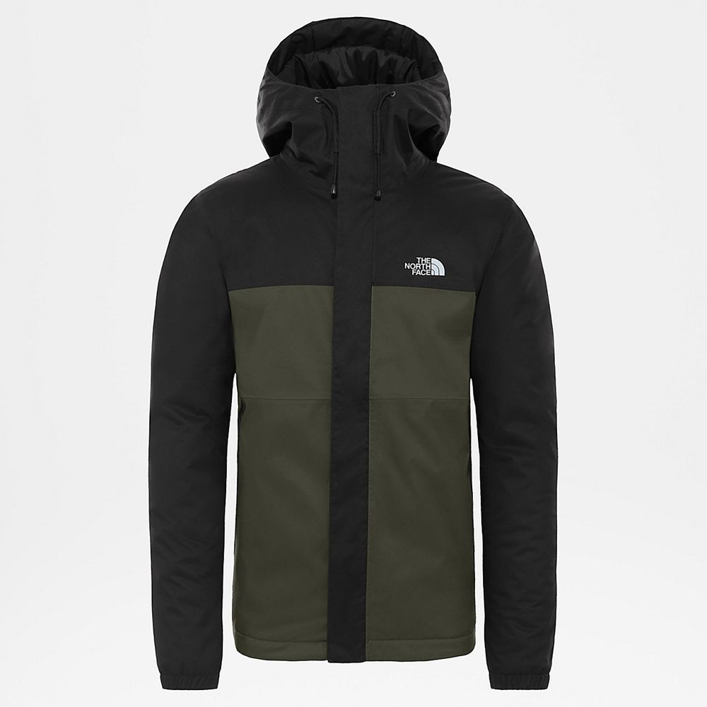 The North Face Waterproof Jackets Mens Australia - The North Face Insulated Shell Green (HLW-164238)